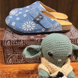 Bravest Studios Blue Patterned Loafers